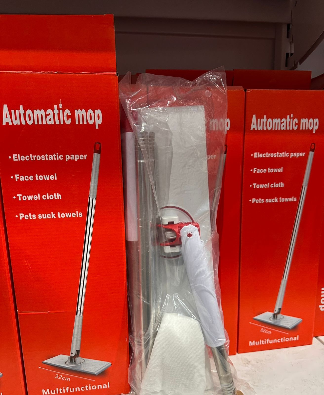 Mopa Automática Multifuncional con Paños